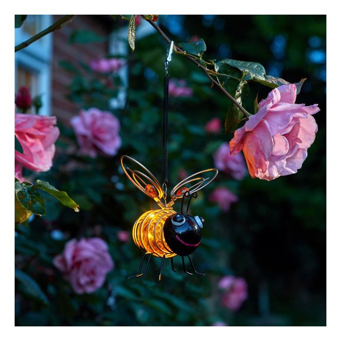 solar hanging bee